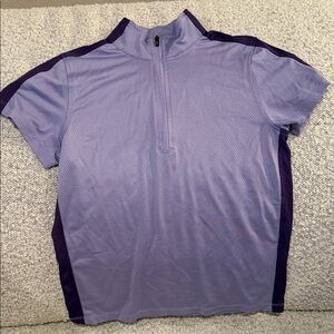 Kerrits Lavender Short Sleeve Riding Top. Youth Medium
